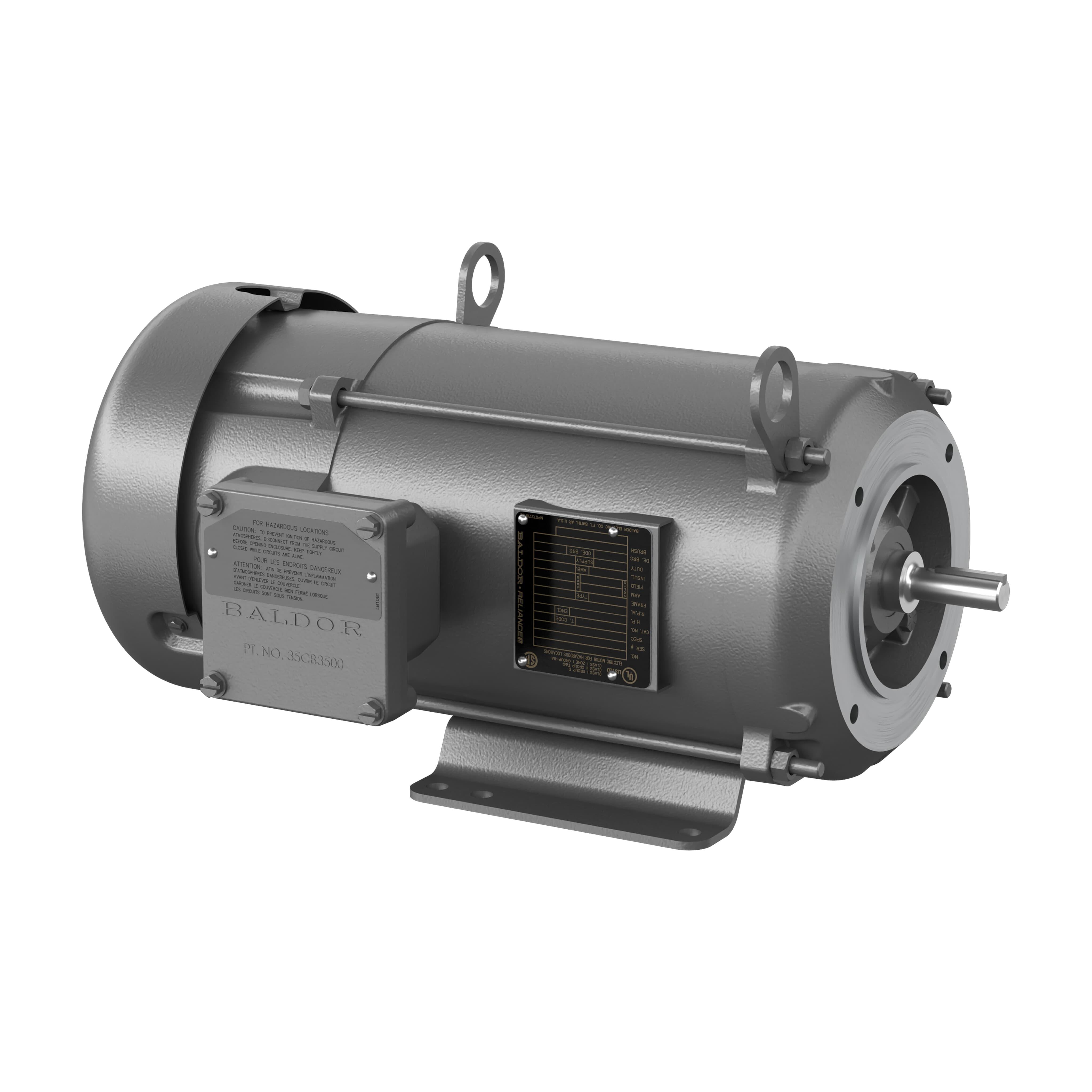 Voltage: 24, 90, NEMA Motor Frame: 182, ZB0015